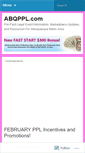 Mobile Screenshot of abqppl.wordpress.com