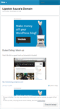 Mobile Screenshot of lipsticksauce.wordpress.com