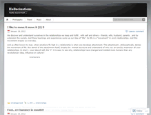 Tablet Screenshot of hallucination.wordpress.com