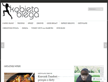 Tablet Screenshot of kobietabiega.wordpress.com