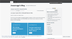 Desktop Screenshot of jonasrogge.wordpress.com