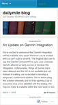 Mobile Screenshot of dailymile.wordpress.com