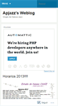 Mobile Screenshot of apjazz.wordpress.com