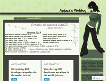 Tablet Screenshot of apjazz.wordpress.com