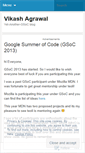 Mobile Screenshot of gsoc2012.wordpress.com