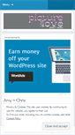 Mobile Screenshot of picturethelove.wordpress.com