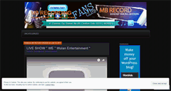 Desktop Screenshot of mbrecording.wordpress.com