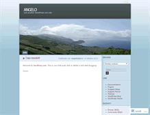 Tablet Screenshot of angelodarco.wordpress.com