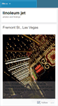 Mobile Screenshot of linoleumjet.wordpress.com