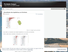 Tablet Screenshot of portimaosempre.wordpress.com