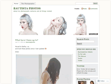 Tablet Screenshot of bautistaphotos.wordpress.com