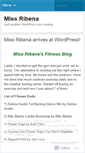 Mobile Screenshot of missribena.wordpress.com