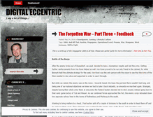 Tablet Screenshot of digitaleccentric.wordpress.com