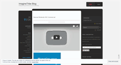 Desktop Screenshot of imaginetribe.wordpress.com