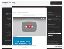 Tablet Screenshot of imaginetribe.wordpress.com