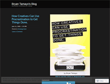 Tablet Screenshot of bryantamayo.wordpress.com