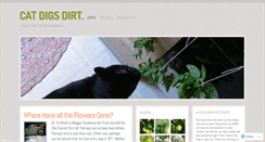 Desktop Screenshot of catdigsdirt.wordpress.com