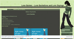 Desktop Screenshot of lovequotations.wordpress.com