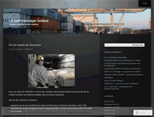 Tablet Screenshot of lepetitmessagerboiteux.wordpress.com