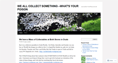 Desktop Screenshot of collectstuff.wordpress.com