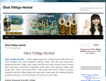 Tablet Screenshot of obatvitiligoherbalblog.wordpress.com