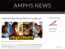 Tablet Screenshot of amphsnationalnews.wordpress.com