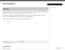 Tablet Screenshot of fotofeedback.wordpress.com