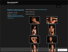 Tablet Screenshot of michalkaleta87.wordpress.com