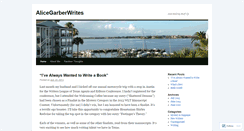Desktop Screenshot of alicegarber.wordpress.com