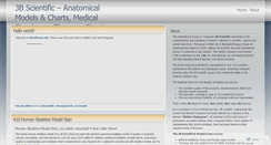 Desktop Screenshot of 3bscientific.wordpress.com