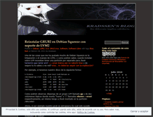 Tablet Screenshot of kradssen.wordpress.com