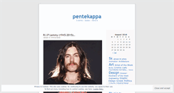 Desktop Screenshot of pentekappa.wordpress.com
