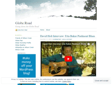 Tablet Screenshot of globeroad.wordpress.com