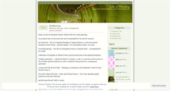 Desktop Screenshot of alifeofworship.wordpress.com