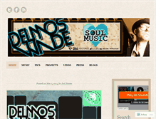 Tablet Screenshot of delmos.wordpress.com