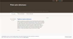 Desktop Screenshot of pieleautodetomaso.wordpress.com.pieleautodetomaso.wordpress.com