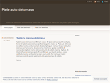 Tablet Screenshot of pieleautodetomaso.wordpress.com.pieleautodetomaso.wordpress.com