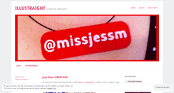 Desktop Screenshot of illustraight.wordpress.com