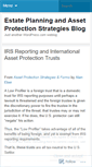 Mobile Screenshot of jamesestateplanning.wordpress.com