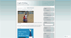 Desktop Screenshot of cogk.wordpress.com