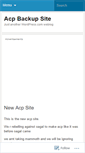 Mobile Screenshot of acparmyofcpacp.wordpress.com