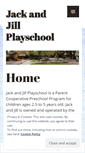 Mobile Screenshot of jackandjillplayschool.wordpress.com