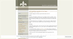 Desktop Screenshot of katesadventures.wordpress.com