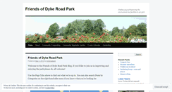 Desktop Screenshot of dykeroadpark.wordpress.com