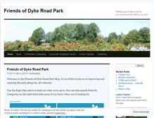 Tablet Screenshot of dykeroadpark.wordpress.com