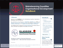 Tablet Screenshot of equalitymainstreaming.wordpress.com