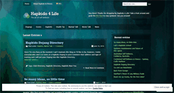 Desktop Screenshot of hapkido4life.wordpress.com