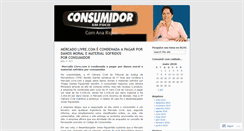 Desktop Screenshot of consumidoremfoco.wordpress.com