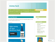 Tablet Screenshot of cpmoneyhack.wordpress.com