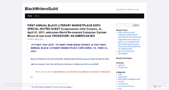 Desktop Screenshot of blackwritersguild.wordpress.com